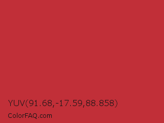 YUV 91.68,-17.59,88.858 Color Image