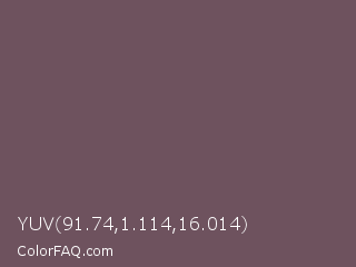 YUV 91.74,1.114,16.014 Color Image