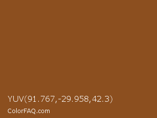 YUV 91.767,-29.958,42.3 Color Image