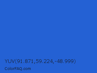 YUV 91.871,59.224,-48.999 Color Image