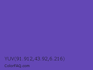YUV 91.912,43.92,6.216 Color Image