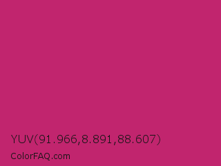 YUV 91.966,8.891,88.607 Color Image