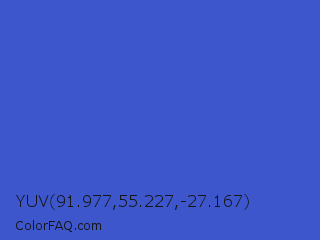 YUV 91.977,55.227,-27.167 Color Image