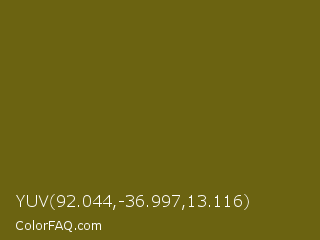 YUV 92.044,-36.997,13.116 Color Image