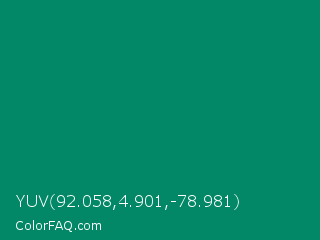 YUV 92.058,4.901,-78.981 Color Image