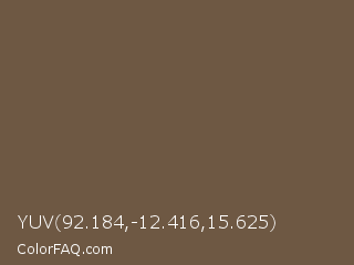 YUV 92.184,-12.416,15.625 Color Image