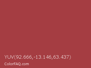 YUV 92.666,-13.146,63.437 Color Image