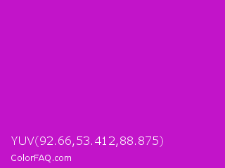 YUV 92.66,53.412,88.875 Color Image