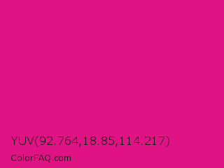 YUV 92.764,18.85,114.217 Color Image