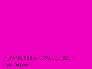 YUV 92.822,47.909,127.321 Color Image