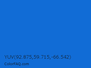 YUV 92.875,59.715,-66.542 Color Image