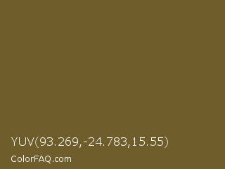 YUV 93.269,-24.783,15.55 Color Image