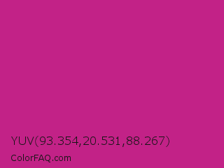 YUV 93.354,20.531,88.267 Color Image