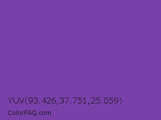 YUV 93.426,37.751,25.059 Color Image