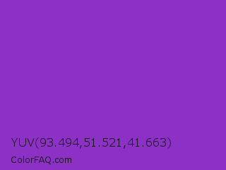 YUV 93.494,51.521,41.663 Color Image