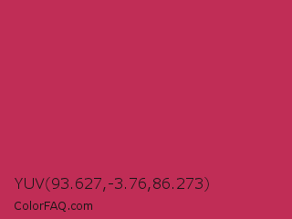 YUV 93.627,-3.76,86.273 Color Image