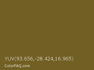YUV 93.656,-28.424,16.965 Color Image