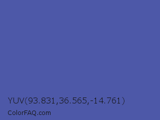YUV 93.831,36.565,-14.761 Color Image