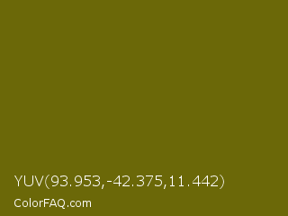 YUV 93.953,-42.375,11.442 Color Image
