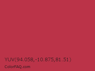 YUV 94.058,-10.875,81.51 Color Image
