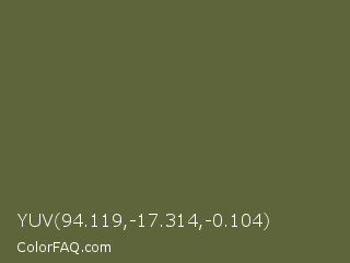 YUV 94.119,-17.314,-0.104 Color Image