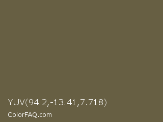 YUV 94.2,-13.41,7.718 Color Image