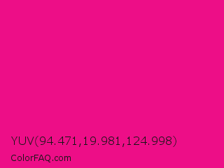 YUV 94.471,19.981,124.998 Color Image