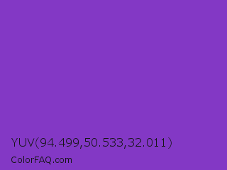 YUV 94.499,50.533,32.011 Color Image