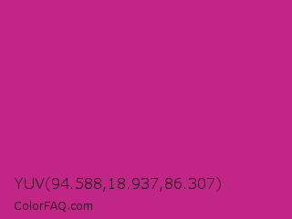 YUV 94.588,18.937,86.307 Color Image