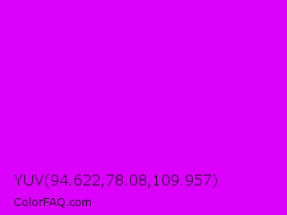 YUV 94.622,78.08,109.957 Color Image