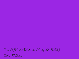 YUV 94.643,65.745,52.933 Color Image
