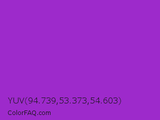 YUV 94.739,53.373,54.603 Color Image