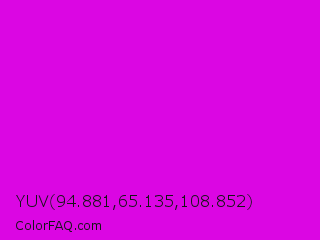 YUV 94.881,65.135,108.852 Color Image