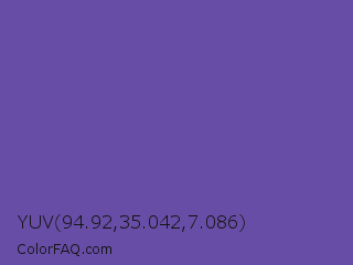 YUV 94.92,35.042,7.086 Color Image