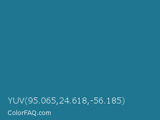 YUV 95.065,24.618,-56.185 Color Image