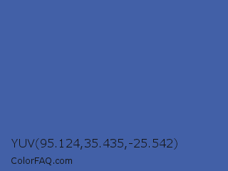 YUV 95.124,35.435,-25.542 Color Image