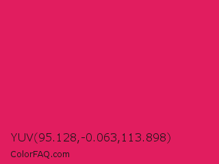 YUV 95.128,-0.063,113.898 Color Image