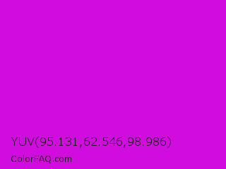 YUV 95.131,62.546,98.986 Color Image