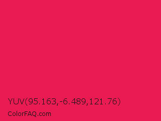YUV 95.163,-6.489,121.76 Color Image