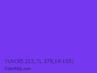 YUV 95.215,71.379,19.105 Color Image