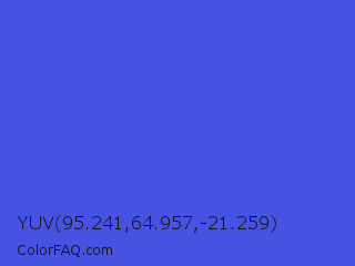 YUV 95.241,64.957,-21.259 Color Image