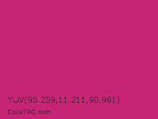 YUV 95.259,11.211,90.981 Color Image
