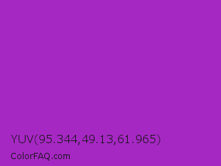 YUV 95.344,49.13,61.965 Color Image