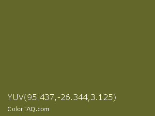 YUV 95.437,-26.344,3.125 Color Image