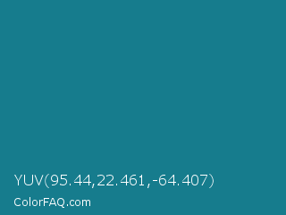 YUV 95.44,22.461,-64.407 Color Image