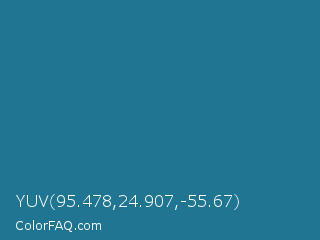 YUV 95.478,24.907,-55.67 Color Image