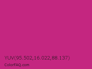 YUV 95.502,16.022,88.137 Color Image