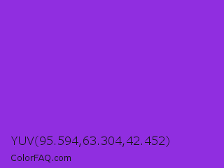 YUV 95.594,63.304,42.452 Color Image