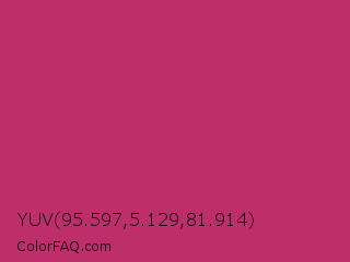 YUV 95.597,5.129,81.914 Color Image