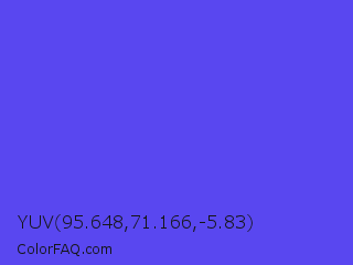 YUV 95.648,71.166,-5.83 Color Image